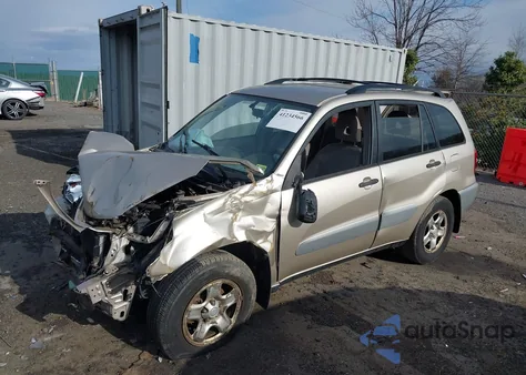 2004 Toyota Rav4 из США, поврежденный, VIN JTEGD20V040022463